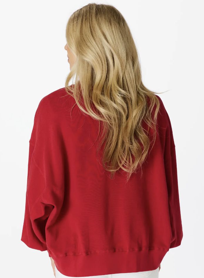 Alabama Glitter Script Balloon Pullover