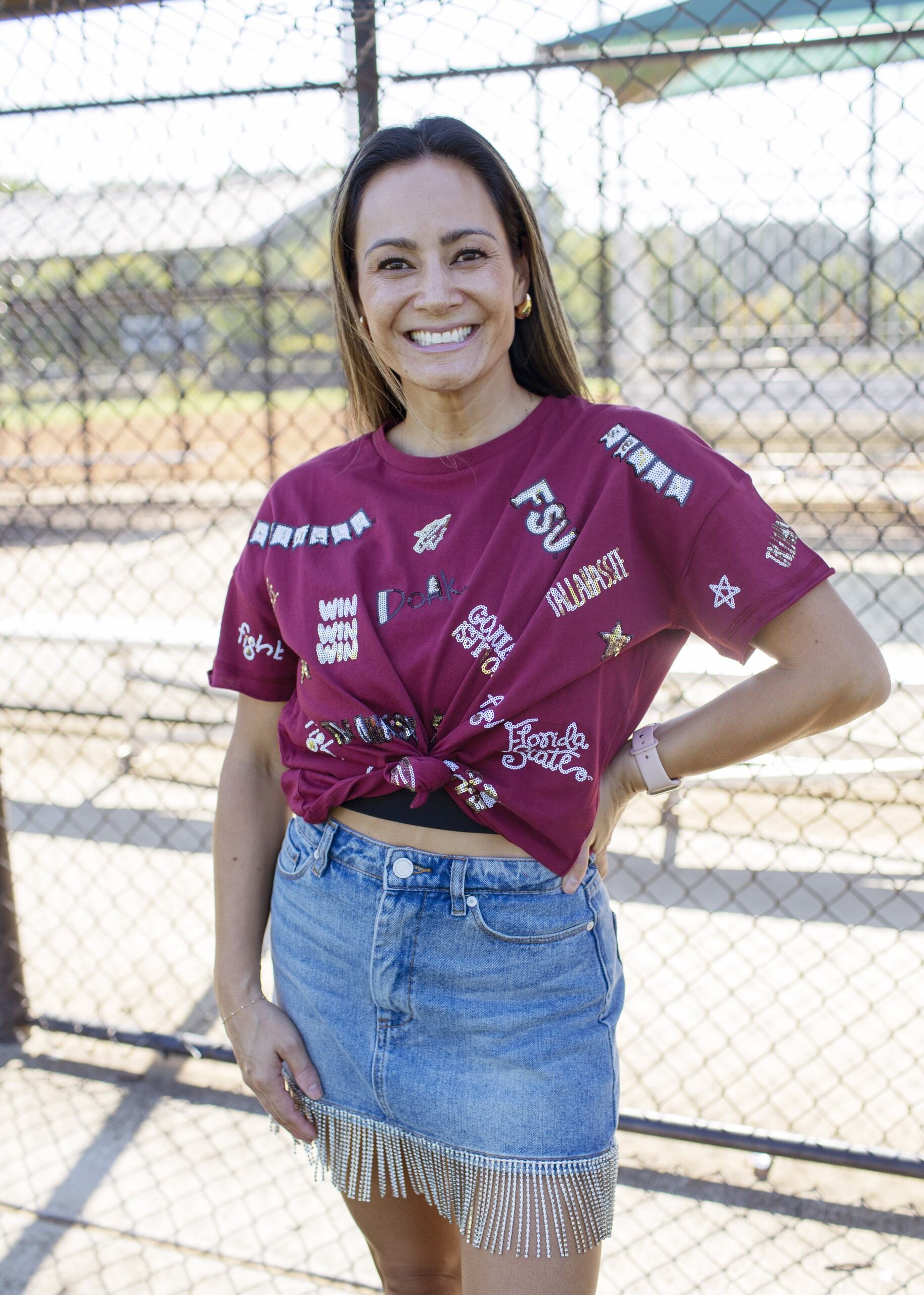 FSU Sequin Spirit Tee