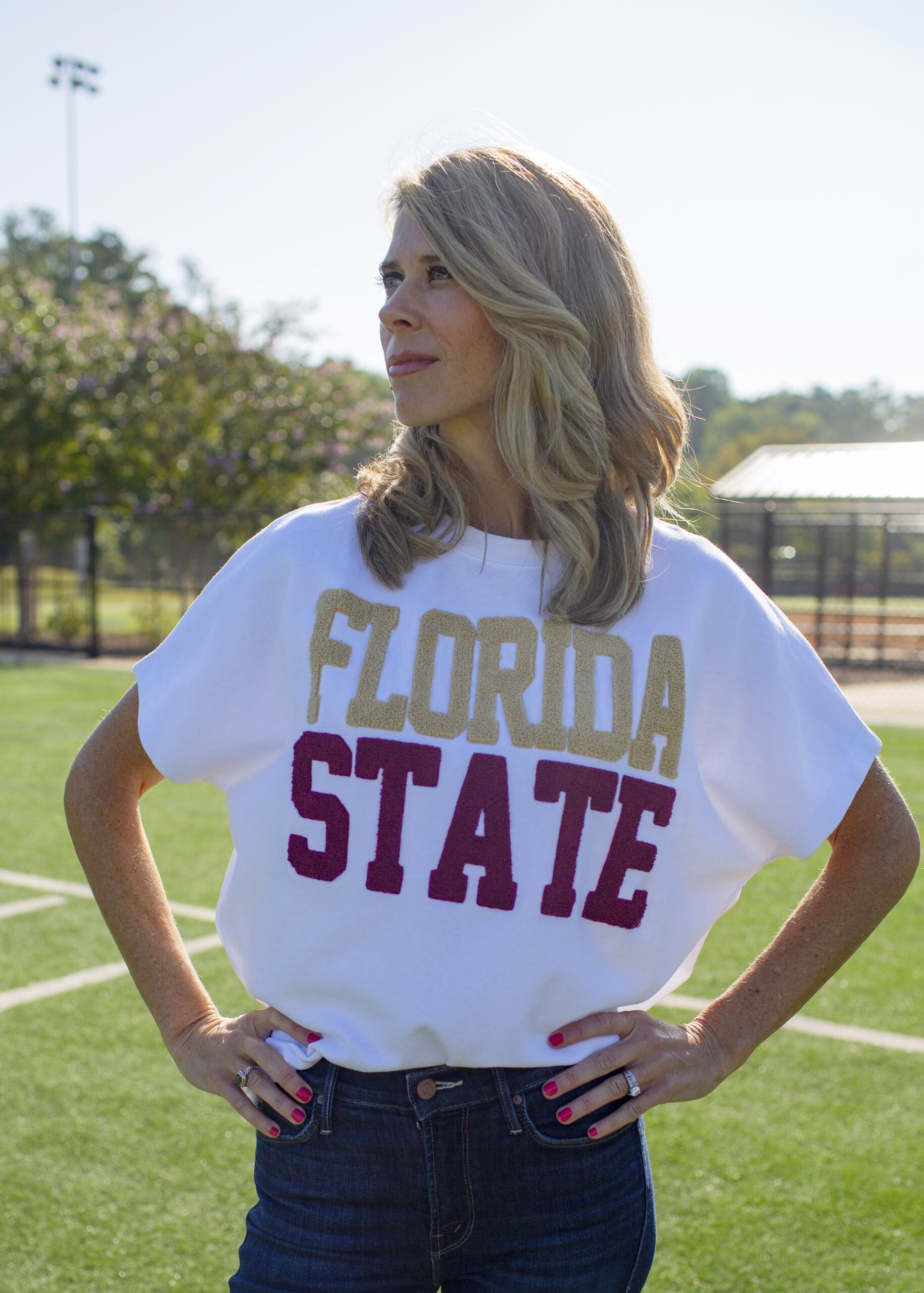 Florida State Chenille Team Top