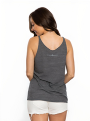 Get 'Em Tiger Flowy Tank | Purple Shades