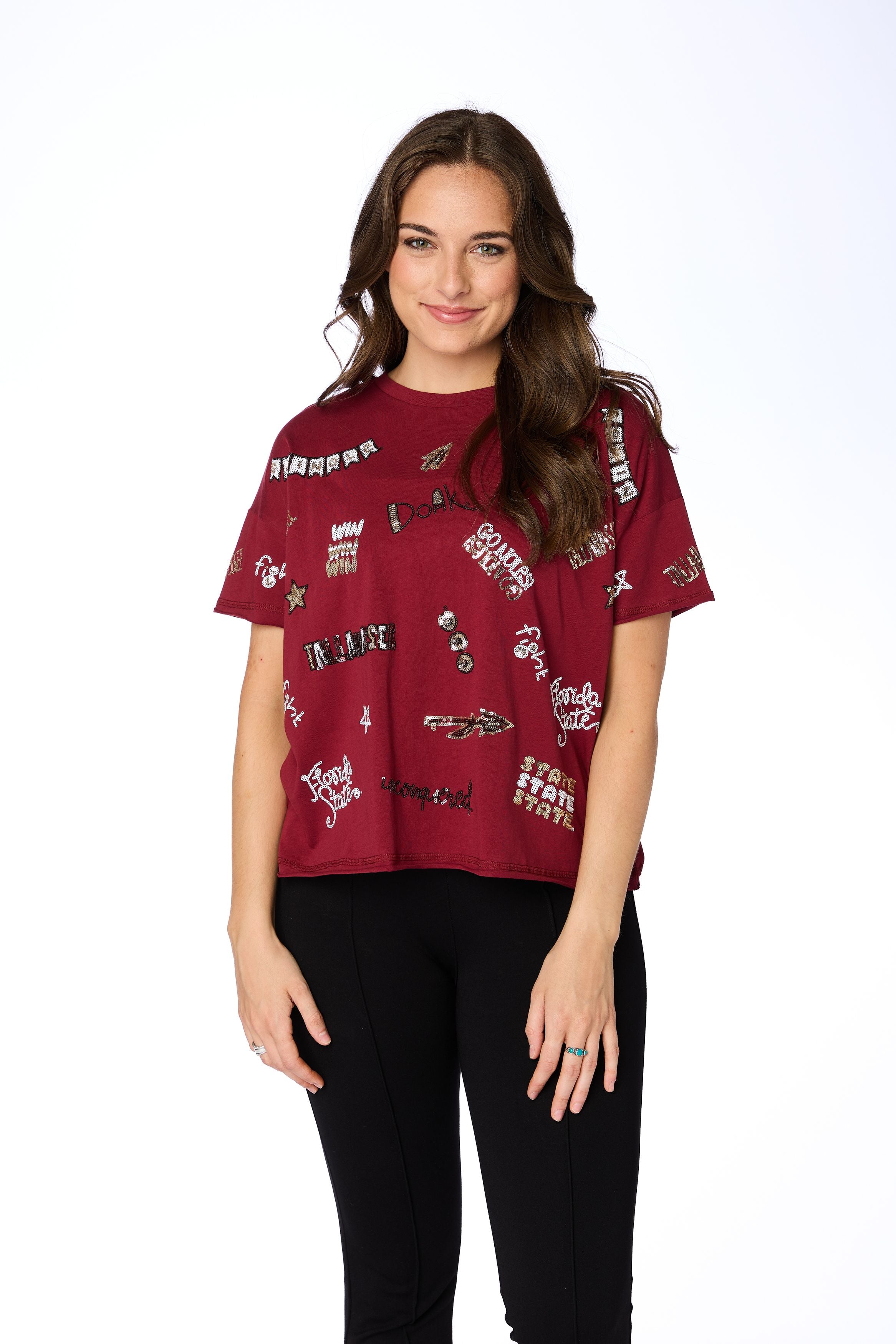 FSU Sequin Spirit Tee