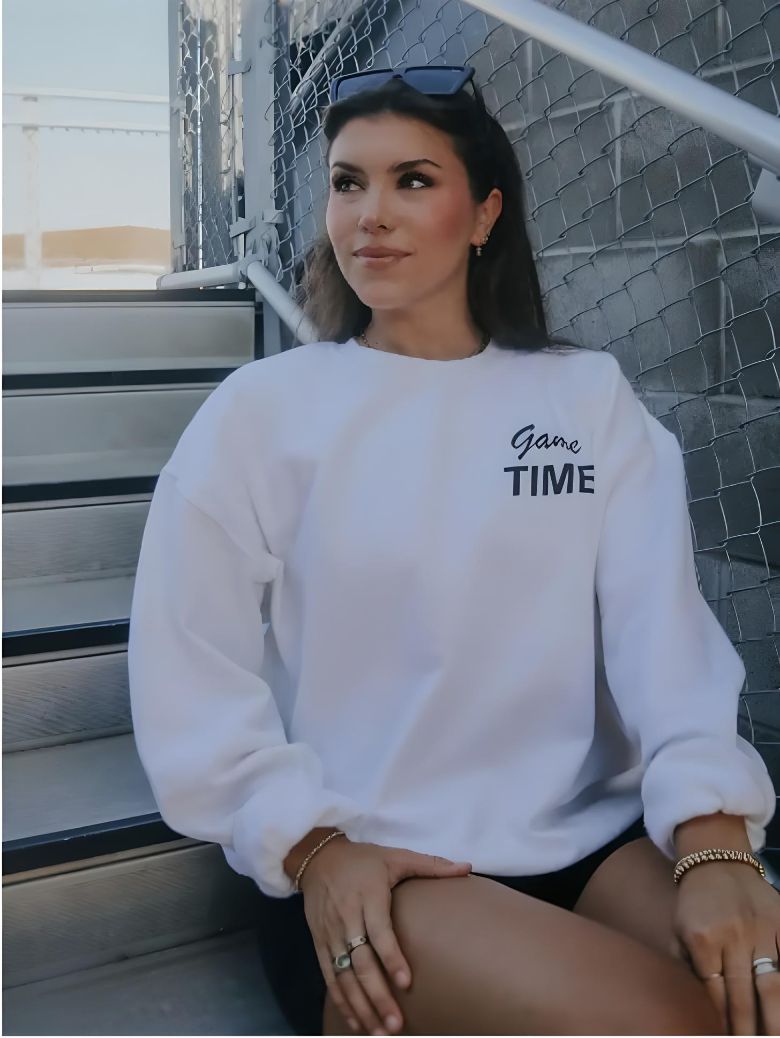 Sorry For What I Said Sweatshirt Crop